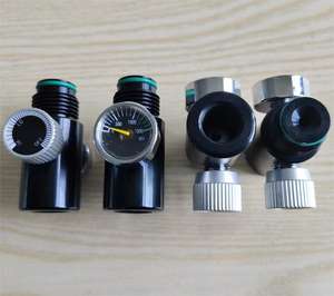 <span class=keywords><strong>Adaptateur</strong></span> fileté noir M16X1.5 pour régulateur PCP Structure de contrôle pneumatique pour média gazeux - Product Image 1