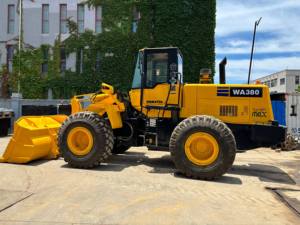 Komatsu WA380-3 Mini Loader <b>Forklift</b> Wheel Excavator 3 Ton with Engine & Motor for Farms China Original Export - Product Image 1