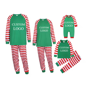 Pyjamas de Noël assortis pour la famille, imprimé de dessins animés mignons, design personnalisé, combinaison de pyjama pour la maison, <span class=keywords><strong>ensemble</strong></span> pour la famille - Product Image 5