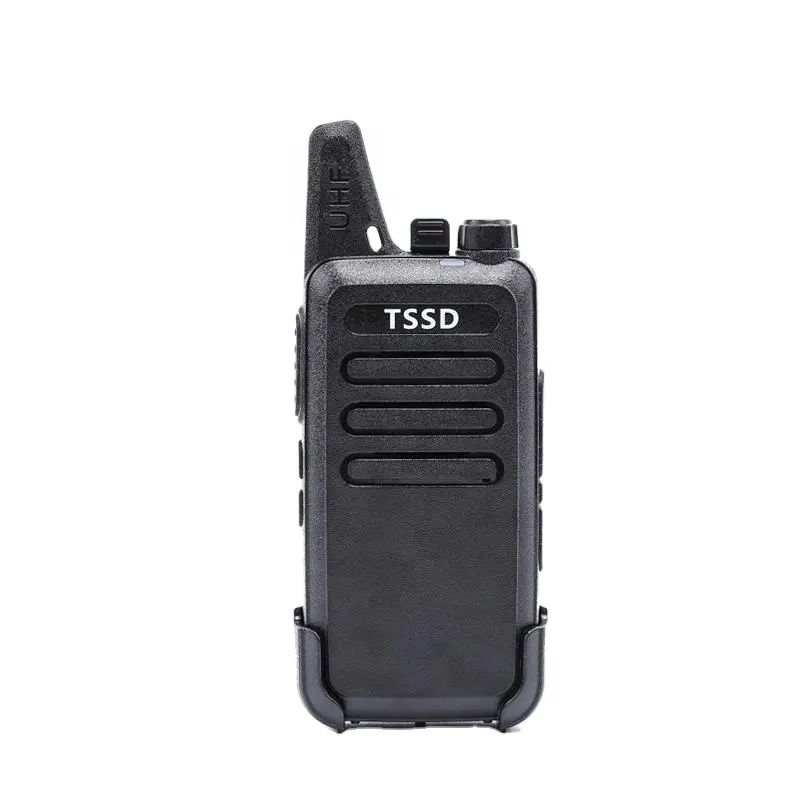 Radio Jarak Jauh Saku Uhf Mini TS-380W TSSD 5W Sistem Pemandu Wisata Radio Jaringan Berguna Walkie-Talkie