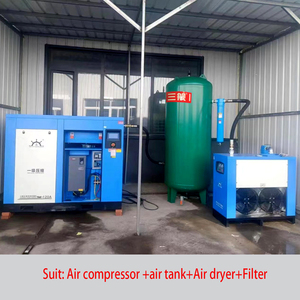 Nhà Máy Tùy Chỉnh Kết Hợp Gói Công Nghiệp Vít Máy Nén Khí Không Khí Lưu Trữ Không Khí Tank Máy Sấy Không Khí Phù Hợp Với - Product Image 6