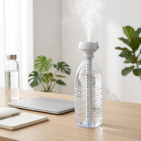 Humidificateur portable à bâtonnet, pulvérisateur de brume nano pour bouteilles, tasses, mugs, alimenté par USB, mini-humidificateur silencieux pour voiture, bureau, maison