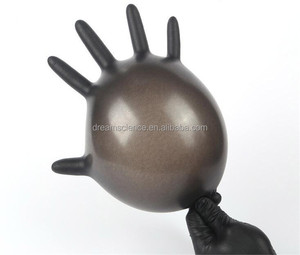 Boîte de 100 gants en nitrile jetables pour le nettoyage domestique, les salons de beauté, sans <span class=keywords><strong>poudre</strong></span> ni latex, gants en nitrile vinyle - Product Image 3
