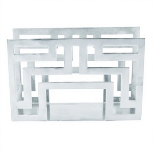 ที่ใส่ทิชชู่สแตนเลสไม่มีฐานทรงสี่เหลี่ยม สีเงิน - Product Image 1