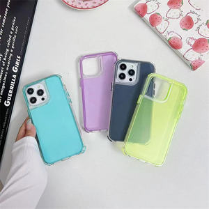 Coques de téléphone transparentes multicolores antichoc Lichicase pour <span class=keywords><strong>iPhone</strong></span> 16 16 Pro 16 Plus 16 ProMax, <span class=keywords><strong>coque</strong></span> de protection - Product Image 4