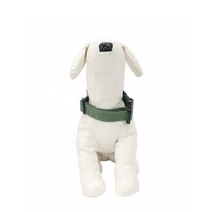 <span class=keywords><strong>Collar</strong></span> personalizado de cuero PU de nailon con asa para entrenamiento ligero para perros grandes <span class=keywords><strong>2025</strong></span> - Product Image 6