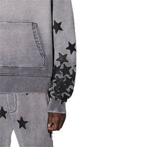 Sudaderas con Capucha para <span class=keywords><strong>Hombre</strong></span>, Estilo Vintage, Talla Grande, Lavado Ácido, Personalizadas, de Alta Calidad - Product Image 5