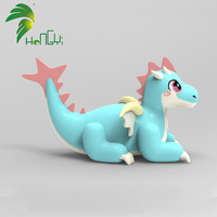 Conception gonflable personnalisable de modèle du jouet 3D de dragon de dessin animé pour des parties et des événements