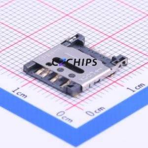 NANO SIM 6PIN SIM Card Connector SMD Connector Flip Cover Type Nano SIM Card Card Holder 1.4mm - Product Image 1