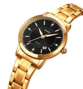 Reloj de Pulsera de Cuarzo para Mujer, Marca Skmei <span class=keywords><strong>1819</strong></span>, Diseño Moderno, Reloj de Cuarzo de Acero Inoxidable para Mujer - Product Image 3