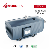 40m³/h 48m³/h Ölfreie Trockenlaufrad-Vakuumpumpe 1,5KW Bomba De Vacio für Holzbearbeitungsmaschinen Adsorption und Transport