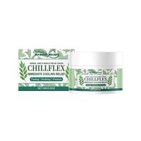 CHILLFLEX Gel Herbal pour le Soulagement des Douleurs Articulaires et Musculaires |   Soulage instantanément les douleurs articulaires et musculaires. Contient de l'extrait de menthe poivrée pour le corps.