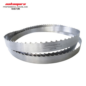 Lames de scie à ruban en acier inoxydable allié M42 <span class=keywords><strong>pour</strong></span> la coupe du bois de chauffage, du liège, des tuyaux en <span class=keywords><strong>PVC</strong></span>, 800 mm, 1400 mm - Product Image 1