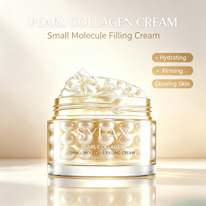 Crème pour le visage SYLAX à la collagène perlé en petites molécules, hydratation intense, raffermissante, anti-âge, pour peaux ternes et sèches - Product Image 1