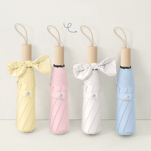 <span class=keywords><strong>Parapluie</strong></span> pliant rétro <span class=keywords><strong>français</strong></span> en gros, parasol double usage soleil et pluie pour hommes et femmes, protection UV - Product Image 2
