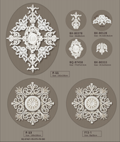 Y-04 Guanyu Haute Qualité Style Français Installation Rapide PU Plafond Roses Écologique Polyuréthane Sûr pour Hôtels Paintable