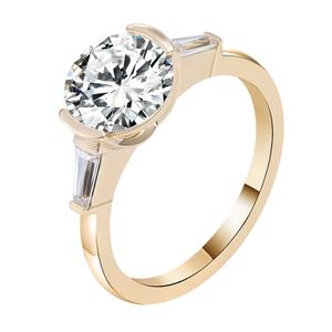 Anillos de Joyería Fina al por Mayor, Anillo de Compromiso de Diamantes para Mujer, VVS. Anillos de Oro de 14K y 18K con Moissanita para Mujer, Anillos de Compromiso - Product Image 3