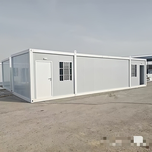 Casa Container in Acciaio Personalizzata Stile Villa con 1 Camera da Letto Prefabbricata Smontabile con <span class=keywords><strong>Design</strong></span> Isolato - Product Image 6