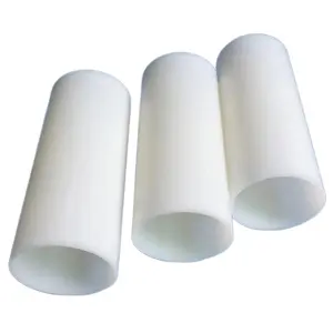 Tubo de núcleo de extrusión de plástico blanco para película de Mascota, alta dureza, PE, PP, ABS, 6 pulgadas