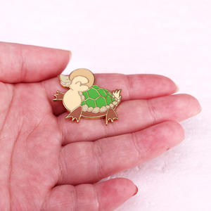 Kustom Amerika animasi kartun kura-kura bebek bros lencana film TV terkait Merchandise hadiah promosi perusahaan - Product Image 2