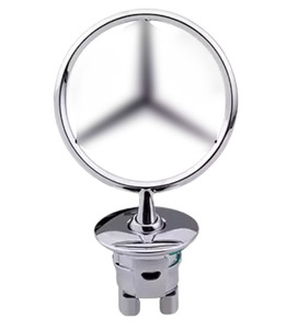 Emblème de <span class=keywords><strong>capot</strong></span> <span class=keywords><strong>avant</strong></span> et badge de coffre arrière pour <span class=keywords><strong>Mercedes</strong></span> Maybach Classe GLS X167, autocollant logo lettres chromées de luxe - Product Image 1