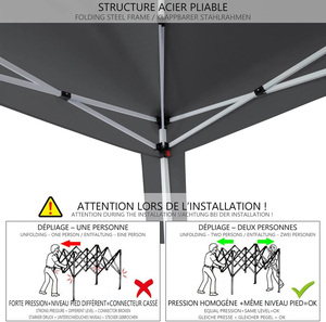 Tente de réception personnalisée pour événements extérieurs, tente de location pour événements, tente à auvent 10x20 personnalisée - Product Image 2