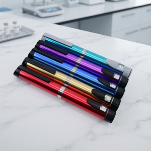 Durable Reusable Metal Injection <b>Pen</b> Many Colors Custom Logo Rubber Stopper Sealing Packaging <b>Refillable</b> Dosing <b>Pen</b> - Product Image 5