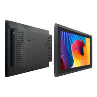 PC industrial de 21,5 pulgadas con táctil capacitiva Nuevo Monitor todo en uno montado en la pared Accesorios de computadora integrados