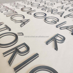 Letras 3D de Acrílico Dorado para Decoración de Pared Interior en Hogares y Edificios, <span class=keywords><strong>Colores</strong></span> Personalizables, Letras Pequeñas - Product Image 6