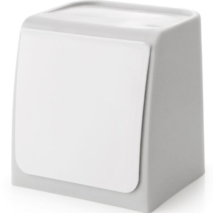 New Punch-free Garbage <b>Storage</b> <b>Box</b> Durable Mini Desktop Trash Cabinet Wall-mounted Plastic Kitchen Garbage Container - Product Image 1