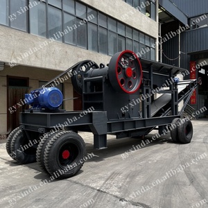 Trituradora de Mandíbulas Móvil de Alta Durabilidad para Minería, Equipo de Trituración de Mandíbulas Móvil para Mineral de Oro, Trituradora de Mandíbulas Móvil para Mineral de Cobre - Product Image 3