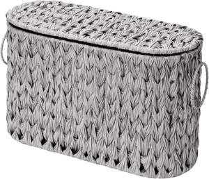 Rattan cestino portaoggetti da bagno con partizioni di <span class=keywords><strong>vimini</strong></span> piccolo cesto portaoggetti per uso domestico - Product Image 3