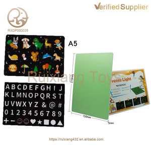 ชุดของเล่นวาดรูปสร้างสรรค์มีหน่วยความจำอเนกประสงค์สำหรับเด็กกระดานวาดภาพเรืองแสงปากกาวาดภาพลายฉลุสนุก2ชิ้นกล่อง<span class=keywords><strong>4</strong></span>ปี - Product Image 6