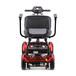 Scooter Eléctrico de Cuatro Ruedas, Ligero, Plegable, de Aleación de Aluminio, para Personas Mayores y con Discapacidad, Uso Doméstico - Product Image 2
