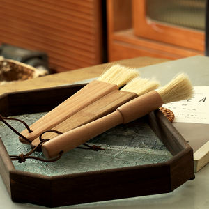 Cepillo <span class=keywords><strong>de</strong></span> madera natural para barbacoa, aceite, miel, <span class=keywords><strong>pan</strong></span>, pastelería, huevo, cepillo líquido, cerdas <span class=keywords><strong>de</strong></span> jabalí, molinillo <span class=keywords><strong>de</strong></span> granos <span class=keywords><strong>de</strong></span> café, cepillo <span class=keywords><strong>de</strong></span> limpieza, cocina - Product Image 6