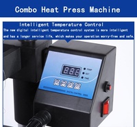Presse à chaud multifonctionnelle 9 en 1 pour l'impression par sublimation sur vêtements