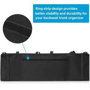 Organizador <span class=keywords><strong>de</strong></span> Maletero Personalizado <span class=keywords><strong>de</strong></span> Fábrica para Auto, Bolsa <span class=keywords><strong>de</strong></span> Almacenamiento Colgante Resistente con 4 Bolsillos Grandes y 3 Correas Ajustables <span class=keywords><strong>de</strong></span> Nylon - Product Image 3