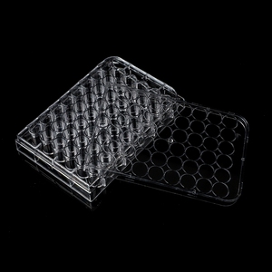 يمكن التخلص منها 6 12 24 48 96 لوحة زراعة الخلايا جيدا لوحة زراعة الأنسجة المعقمة لوحة مستوية القاع لوحة زراعة البكتيريا - Product Image 5