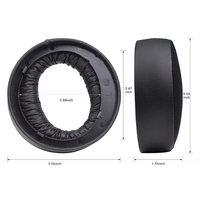 Coussinets d'oreille de remplacement en gel rafraîchissant pour casque sans fil Sony PS5 PULSE 3D