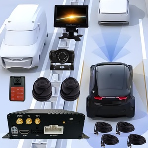 DMS ADAS AI MDVR 4CH Tracking System Truck Bus Mobile Car <strong>Dvr</strong> with 4G <strong>GPS</strong> WIFI AHD 1080P Camera Set - Product Image 1