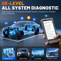 Herramientas de Programación de Sensores TPMS XTOOL TP580 para TS100/TS100 Pro, Herramienta de Diagnóstico Todo en Uno, Escáner OBD2 de Sistema Completo con Más de 22 Funciones de Reinicio