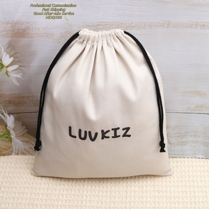 Hot Sale Eco-Friendly Luxury High Quality Shoe Cotton Twill <b>Drawstring</b> <b>Bag</b> Cotton Fashion Cotton Twill <b>Makeup</b> Dust Pouch - Product Image 1