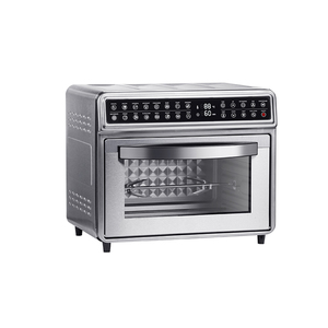 KERONG Nuevo <span class=keywords><strong>Horno</strong></span> Freidora de Aire Eléctrica de Acero Inoxidable de <span class=keywords><strong>22</strong></span> <span class=keywords><strong>Litros</strong></span> Multiusos 10 en 1 Freidora sin Aceite PARA EL Hogar - Product Image 1