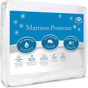 Protecteur de matelas personnalisé le plus populaire, antidérapant, en coton éponge, imperméable, housse de matelas imperméable - Product Image 1