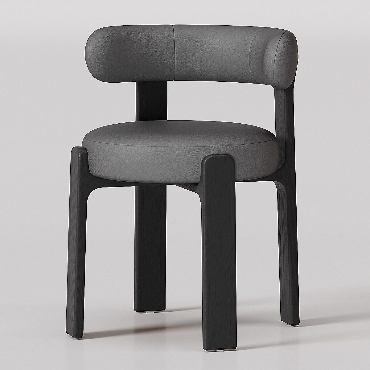 Black wooden frame-wear-resistant dark gray-super-moving