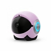 Jouet interactif intelligent pour animaux de compagnie, robot interactif pour animaux de compagnie, robot pour chat et chien avec fonction de croisière automatique, évitement des obstacles, contrôle par application