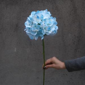 Flores de Seda Artificiales de la Serie Azul al por Mayor, Accesorios para Arreglos Florales, para Decoración de Bodas, Hogar y Eventos - Product Image 3