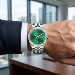 Montre en quartz personnalisée pour hommes, acier inoxydable, mouvement japonais, bracelet interchangeable, fournisseur de montres à marque privée pour les nouvelles marques - Product Image 4