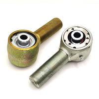Roulement d'extrémité de tige à filetage gauche mâle SAL50T/K / SAL5-50T/K revêtu de PTFE avec raccord de graisse