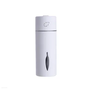 Lampu LED Mini Pelembab Udara, Lampu Kabut Ultrasonik USB Lampu Malam LED Aroma Diffuser Minyak Esensial 150Ml